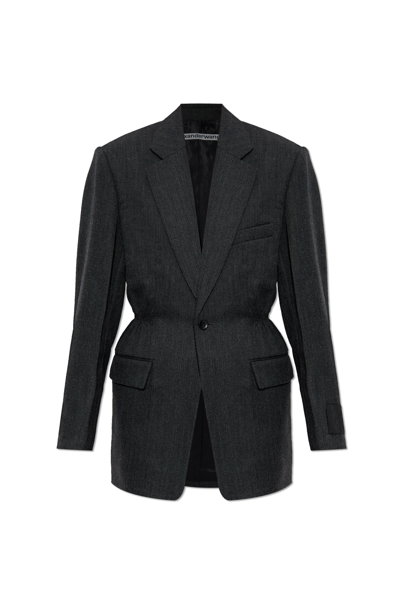 Alexander Wang Blazer with elastic draping at the waist